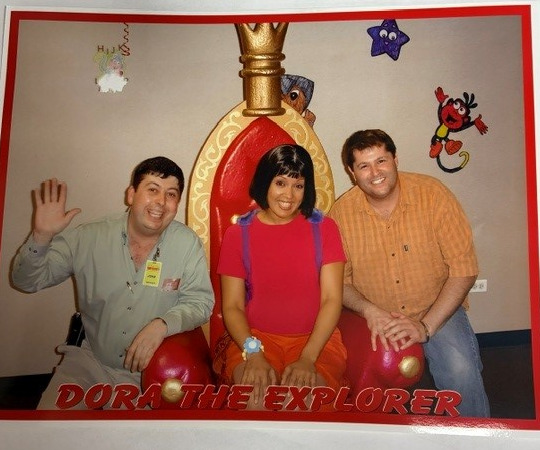 A 2003 Dora the Explorer Live event photograph at the Genesee Theater before the visit to People’s Choice at 2411 Grand Avenue.